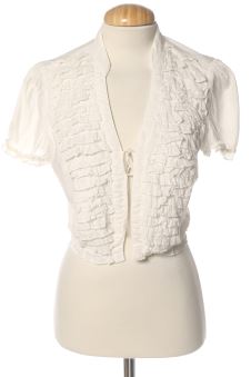 Blusa de manga corta S trf (ZARA)