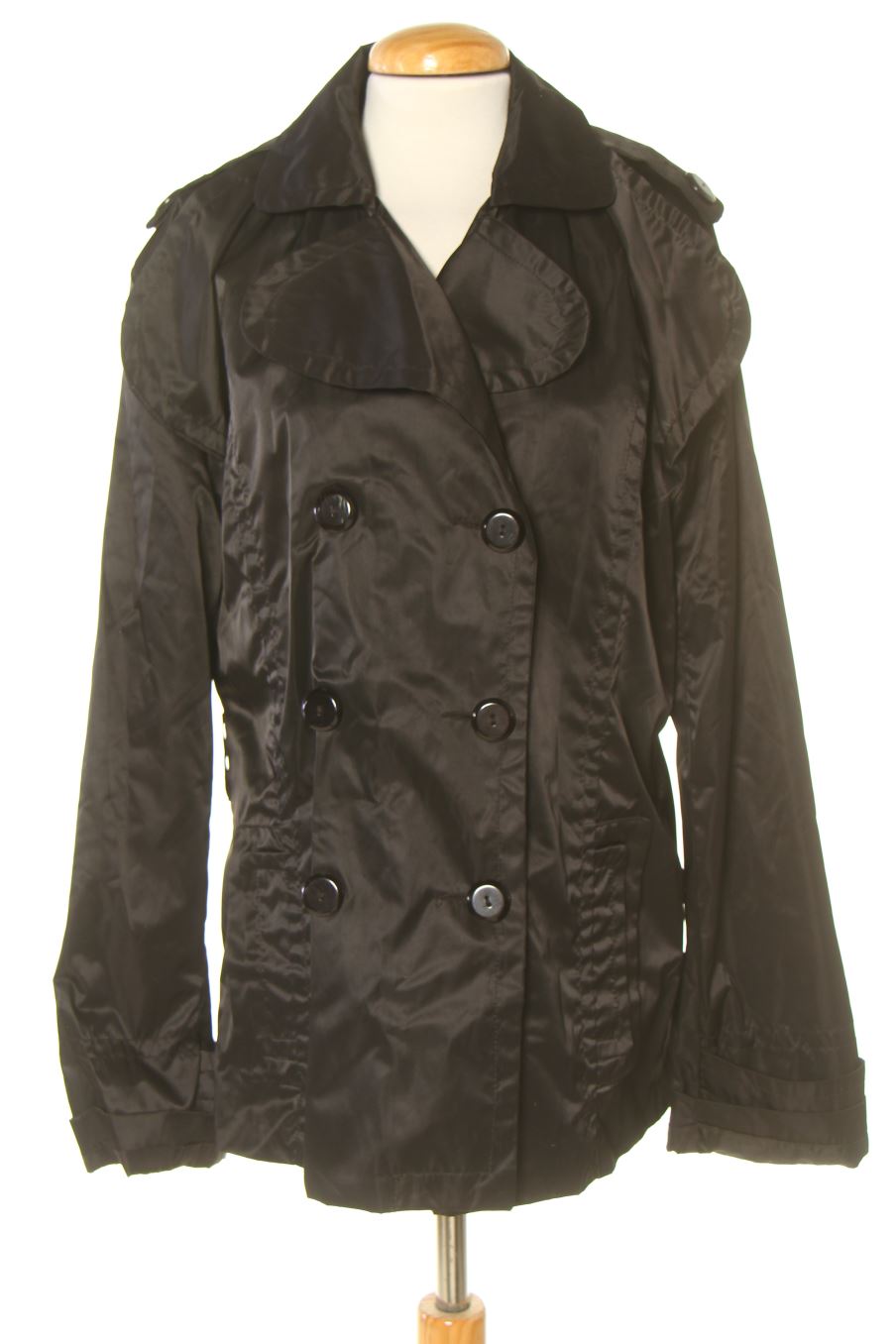 Gabardina de beyond de la talla XXL, de color negro