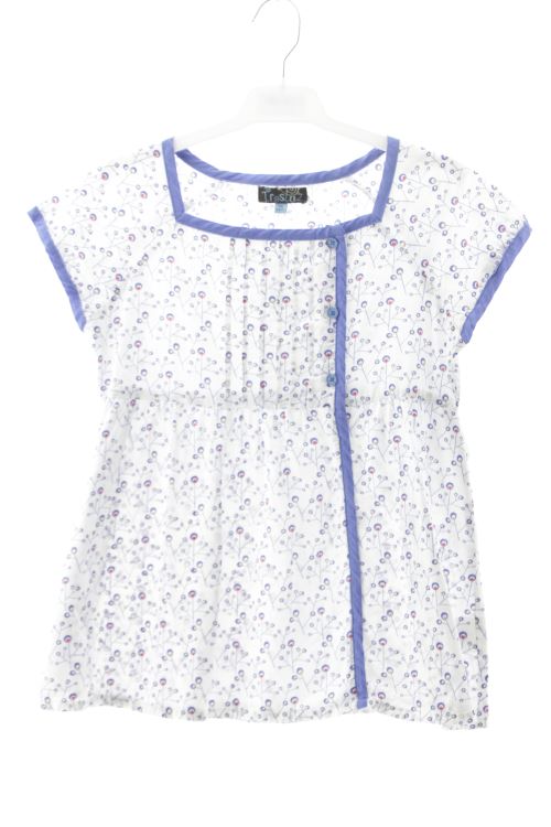 Blusa a maniche corte