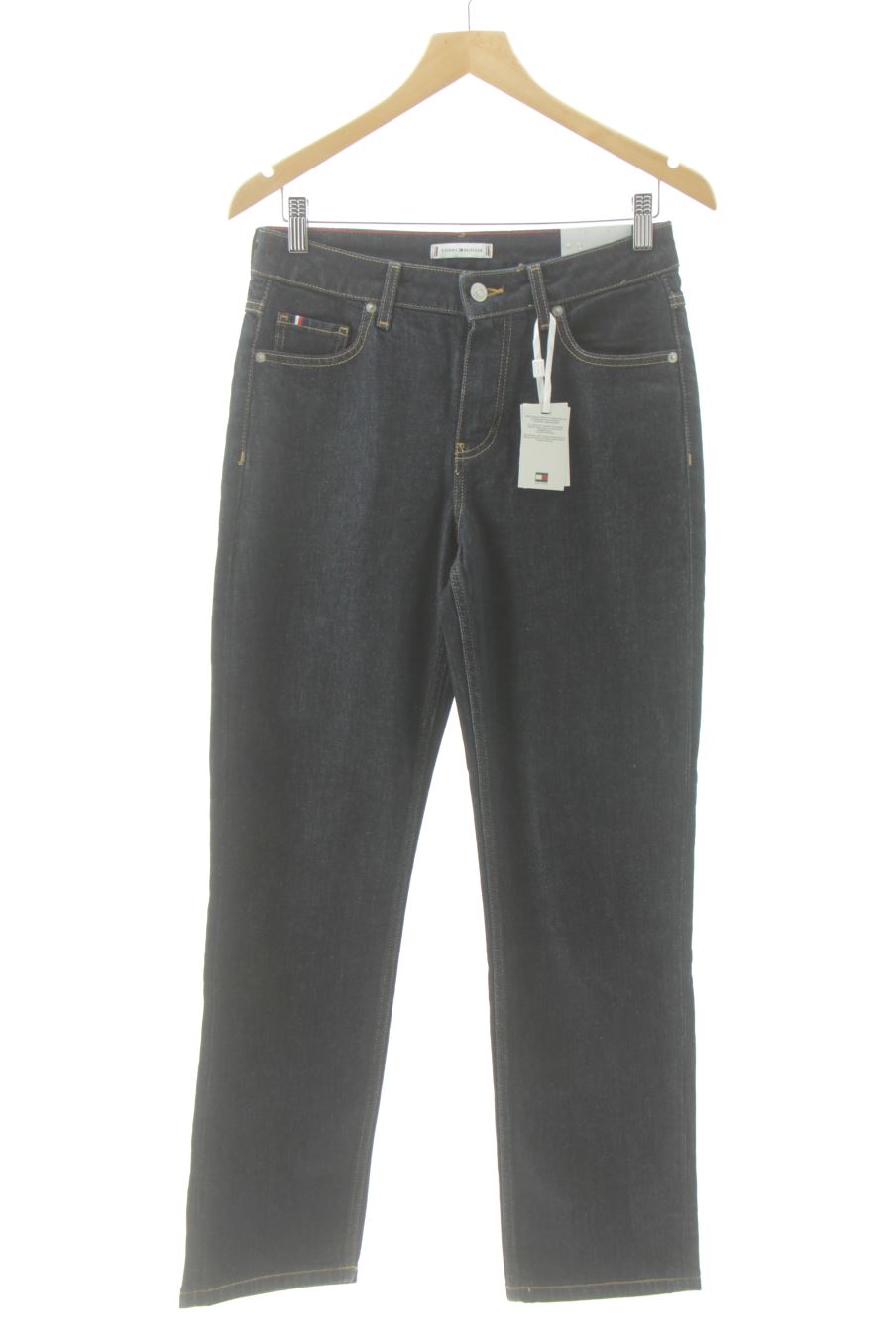 Jeans Tommy Hilfiger de la taille 36, de couleur bleu marine de denim