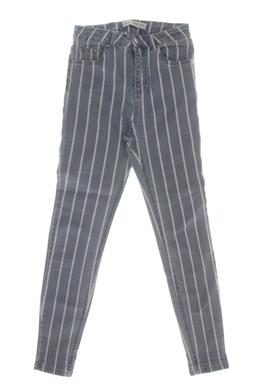 Vaqueros de Stradivarius de la talla 34, de color rayas de ropa vaquera