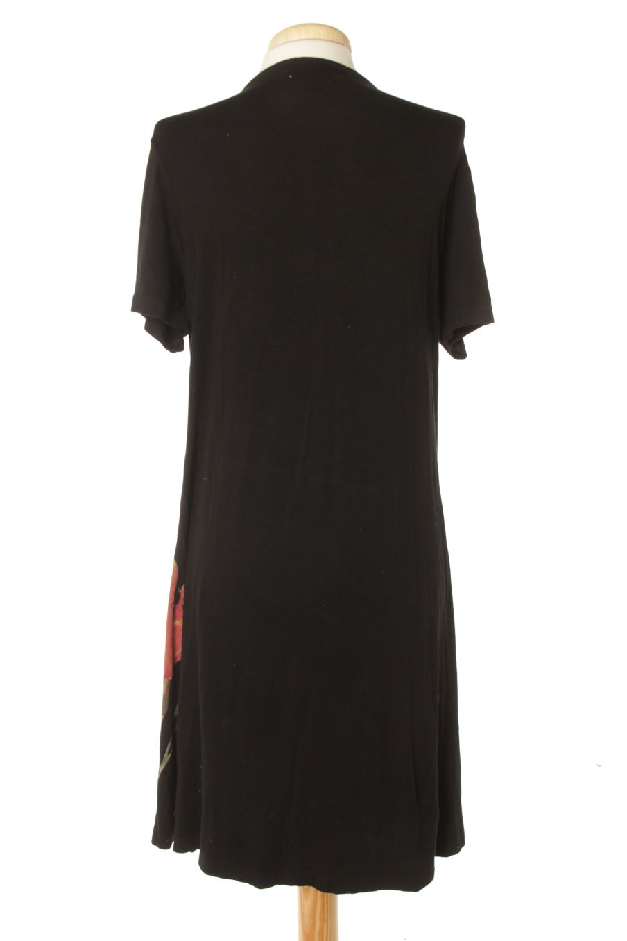 Robe casual Desigual de la taille XL, de couleur noir