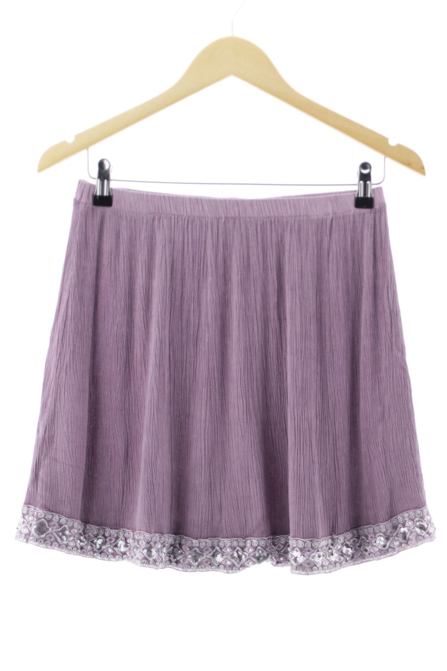 Jupe Made in italy de la taille 34, de couleur pourpre