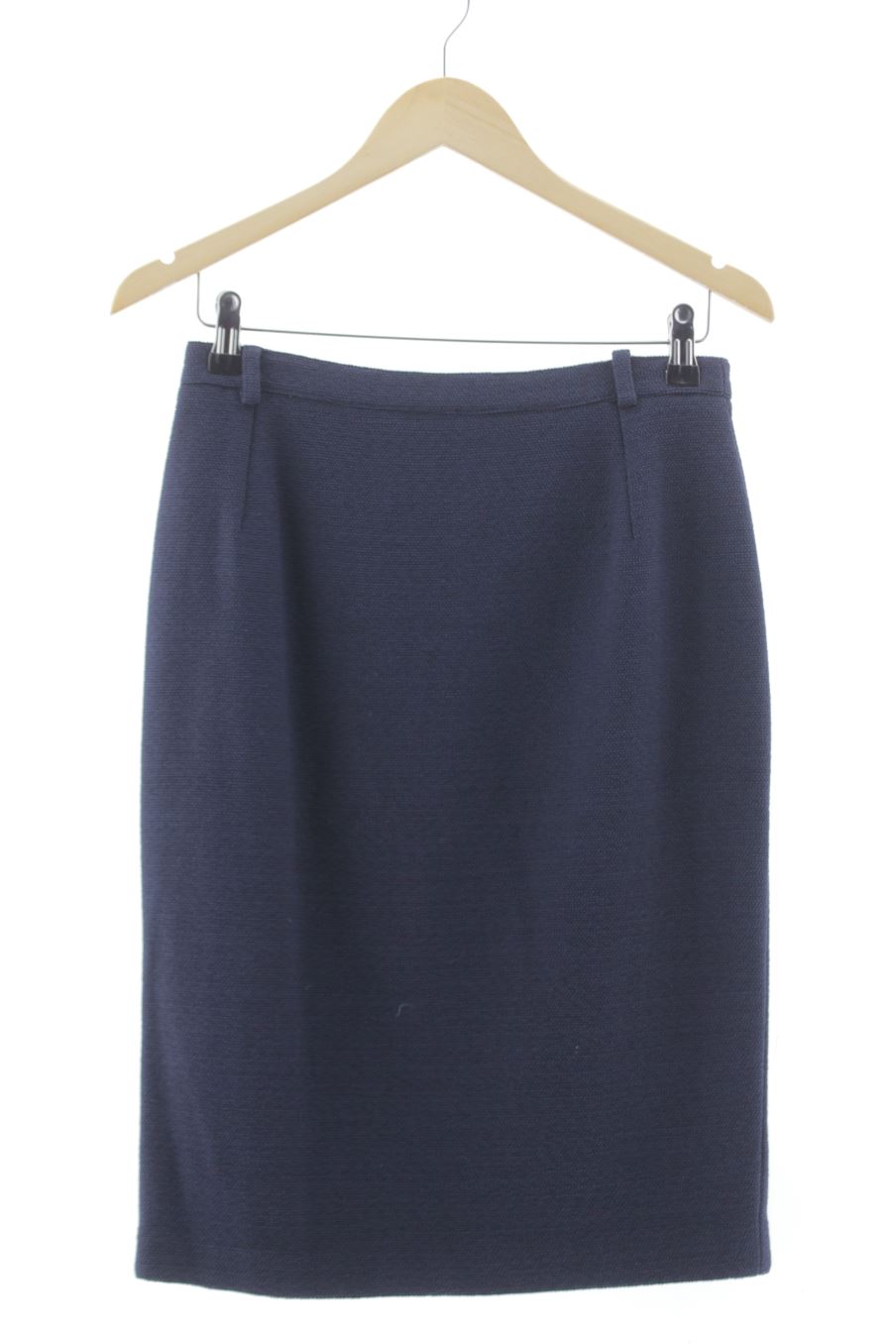 Jupe Bandas Rojas de la taille 44, de couleur bleu marine