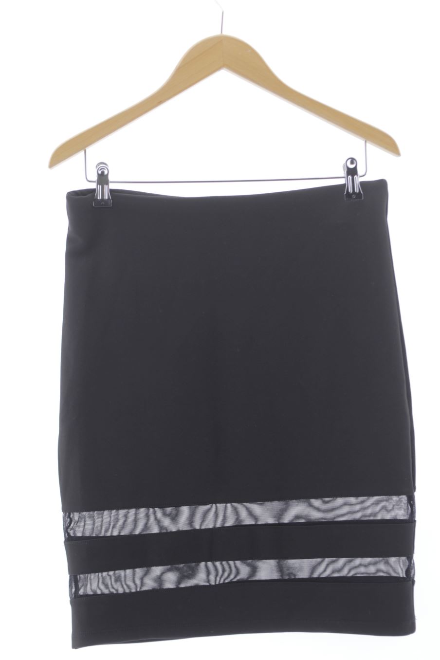 Falda de H&M de la talla M, de color negro