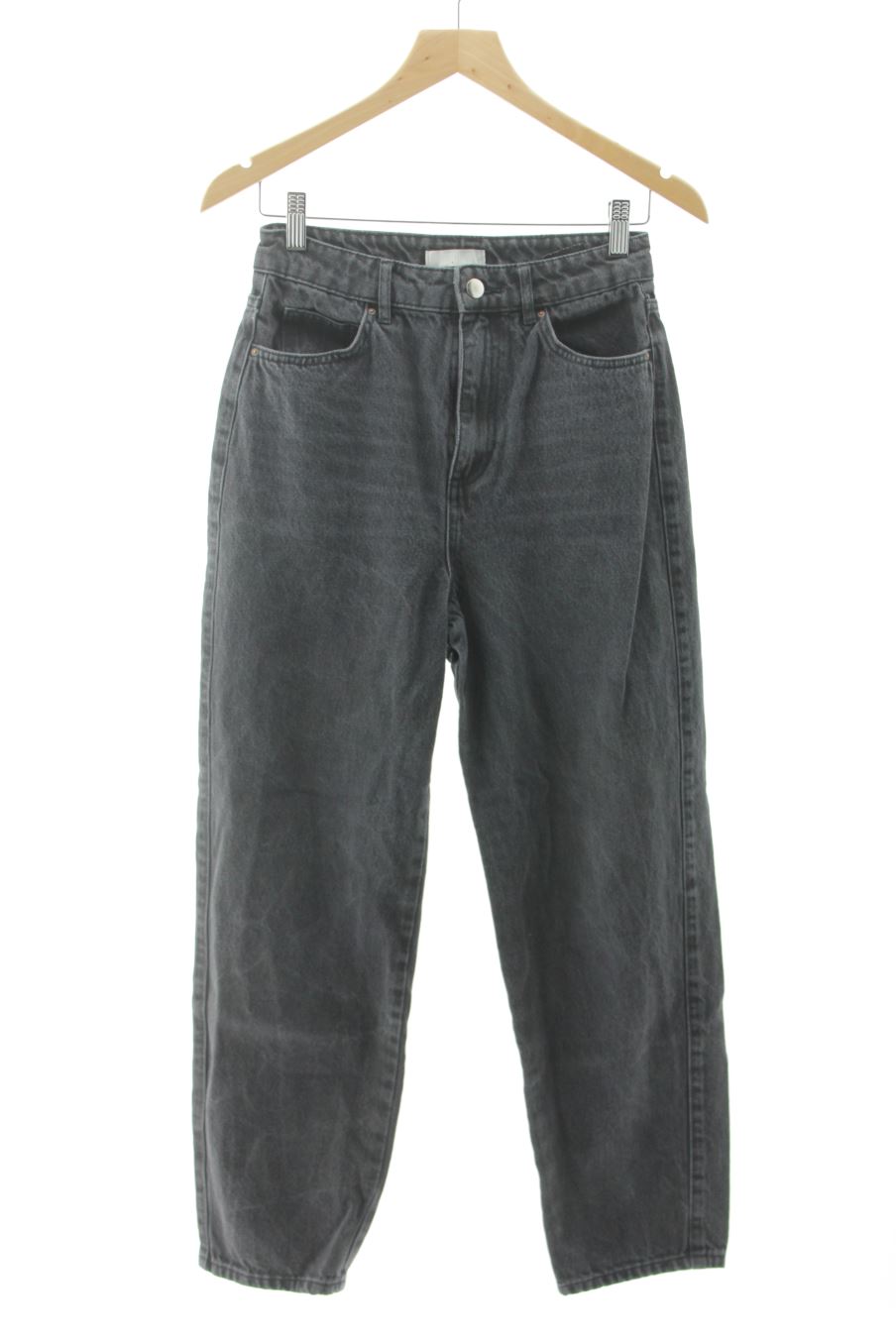 Jeans H&M de la taille 36, de couleur gris de denim