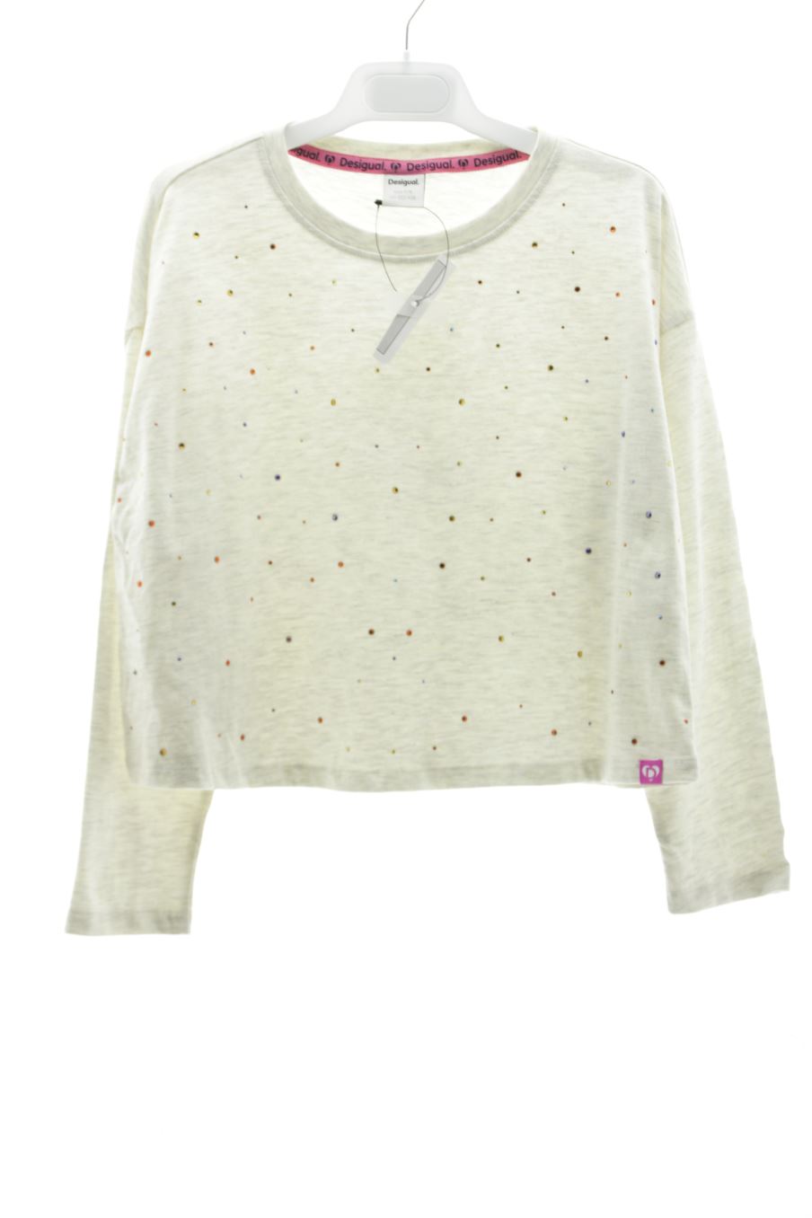 Maglietta a maniche lunghe de Desigual de la talla 7 anni con etichetta
