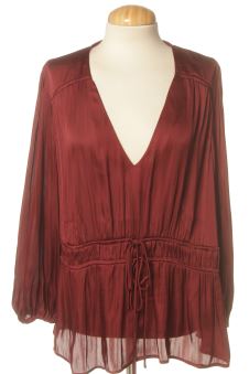 Blusa a maniche lunghe XL Mango