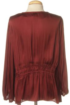 Blusa a maniche lunghe XL Mango
