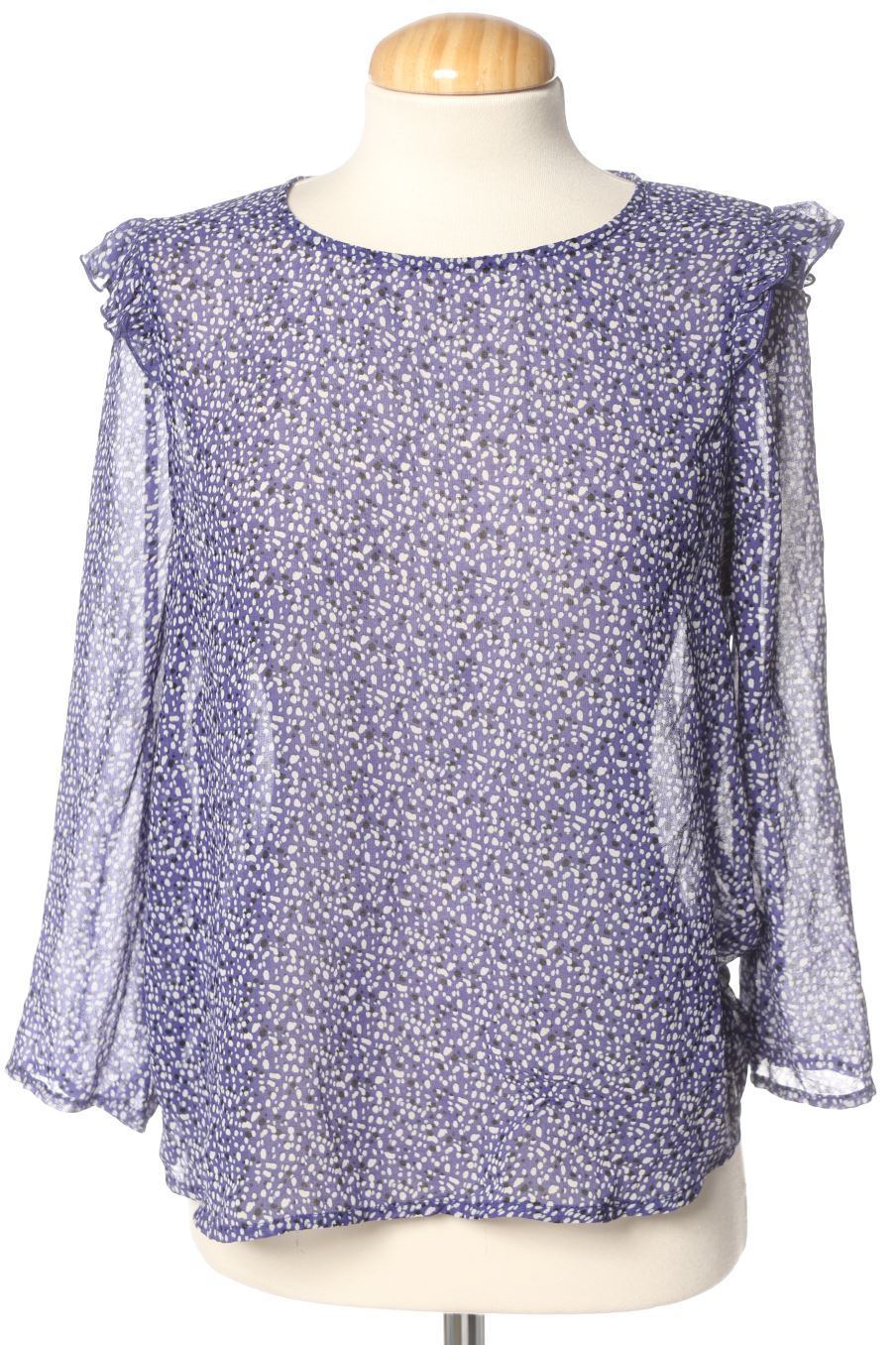 Blouse à manches longues Pull & Bear de la taille M, de couleur imprimés