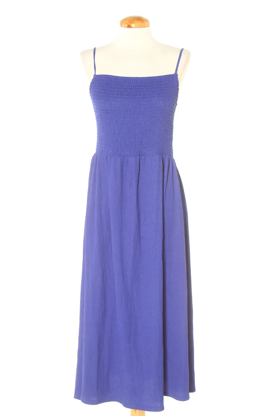Robe de jour H&M de la taille M, de couleur bleu