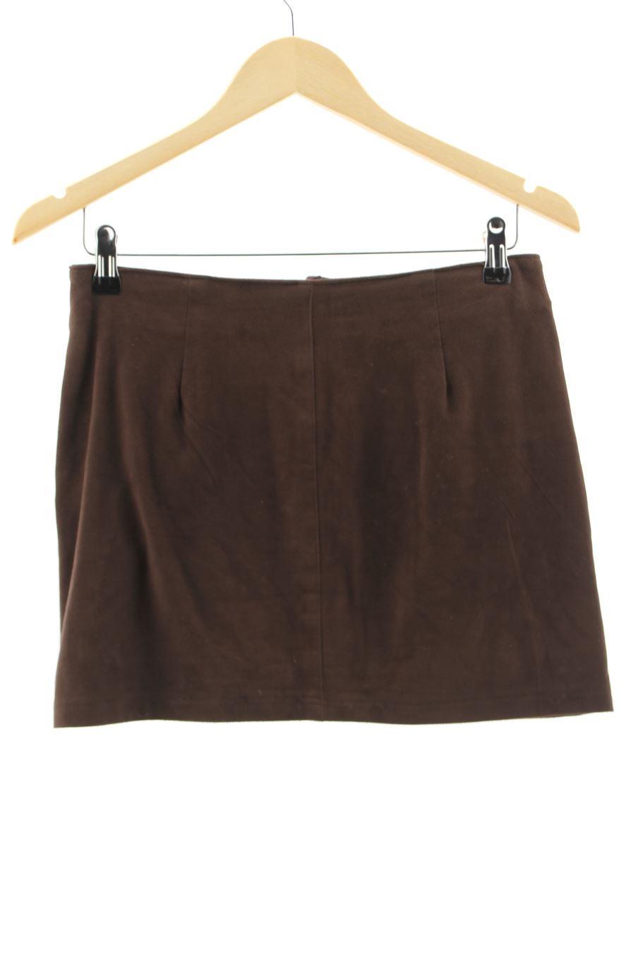 Falda de Bershka de la talla S, de color marrón