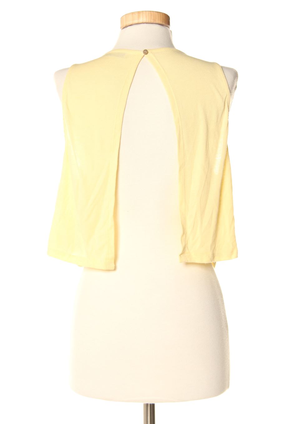 Débardeur Pull & Bear de la taille XS, de couleur jaune