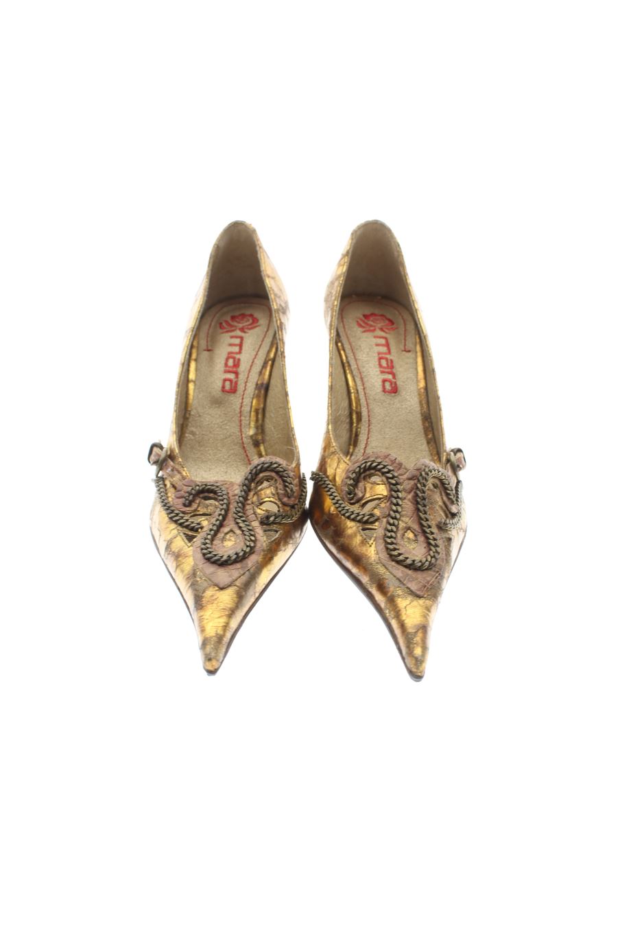 Zapatos de tacon de MARA de la talla 36, de color estampado de