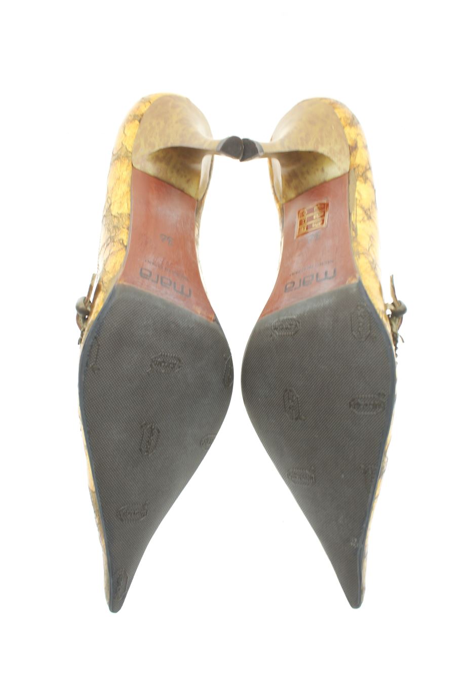 Zapatos de tacon de MARA de la talla 36, de color estampado de