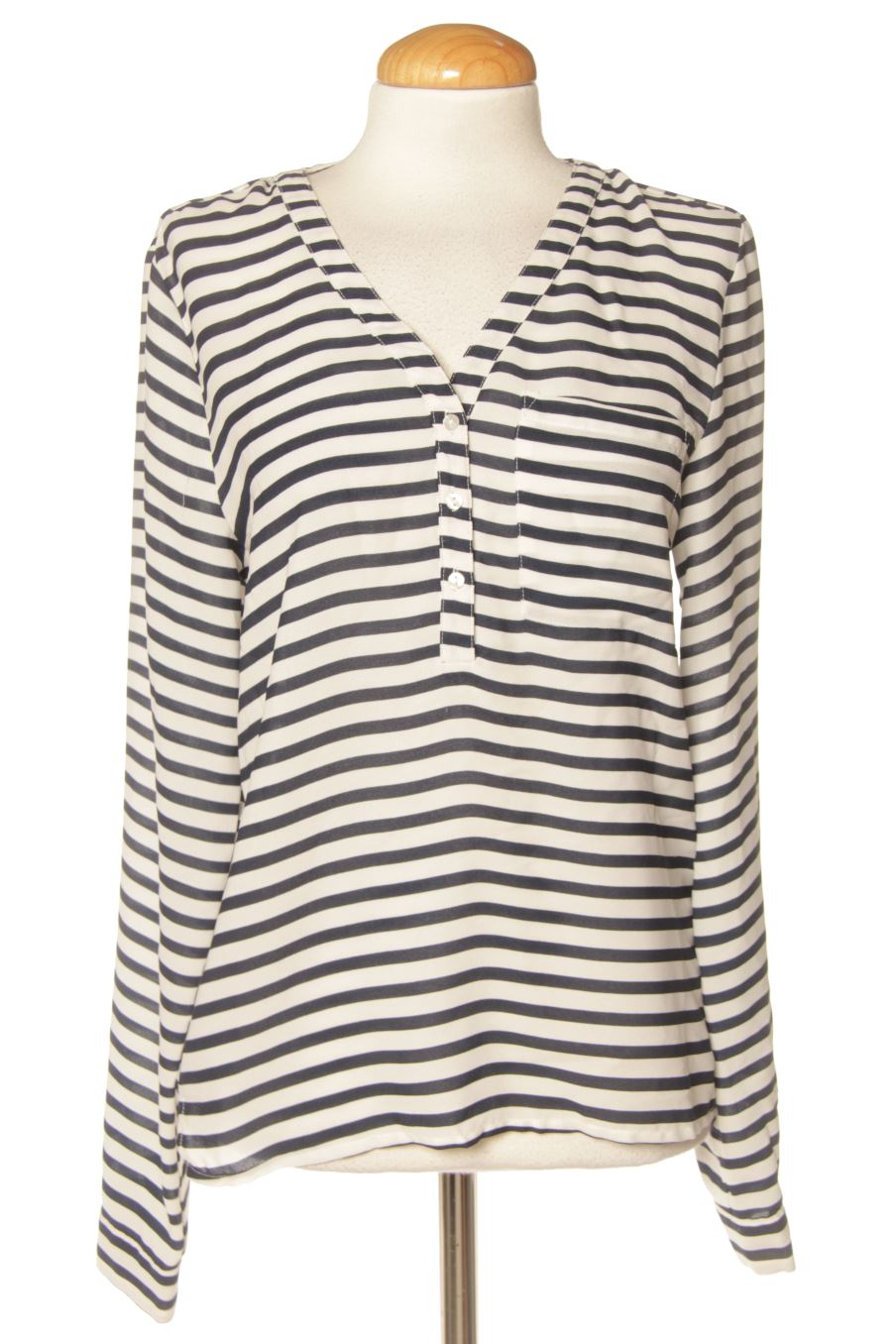 Blouse à manches longues Vila Clothes de la taille S, de couleur rayures