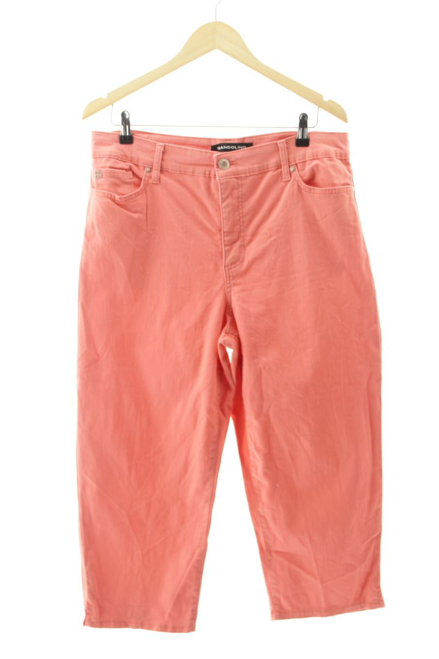 Jeans BANDOLINO de la taille 42, de couleur orange de denim