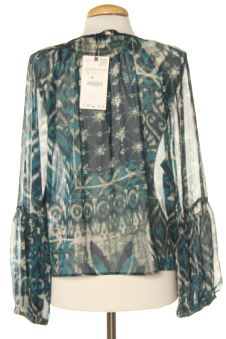 Blusa de manga larga S Zara