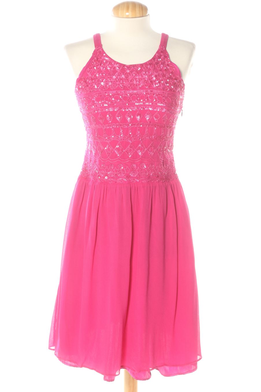 Robe casual Javier simorra de la taille 38, de couleur rose