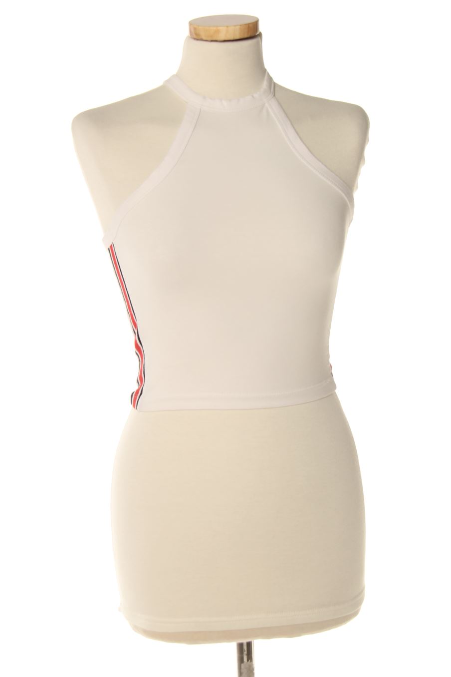 Top Pull & Bear de la taille XS, de couleur blanc