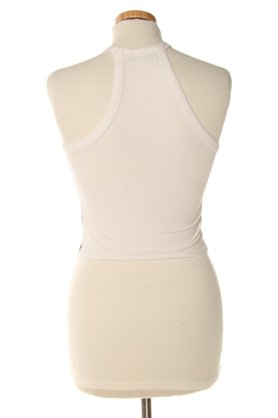 Top Pull & Bear de la taille XS, de couleur blanc
