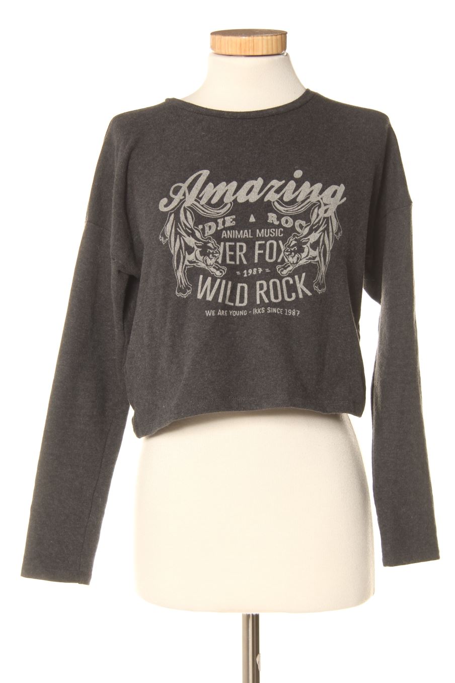 Sweat Ikks de la taille M, de couleur gris