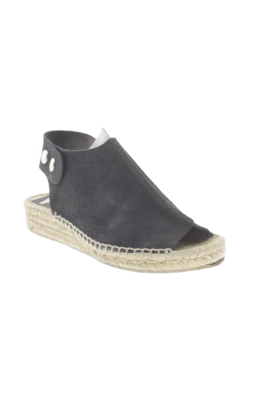 Sandalias planas de BIMBA Y LOLA de la talla 40, de color negro de