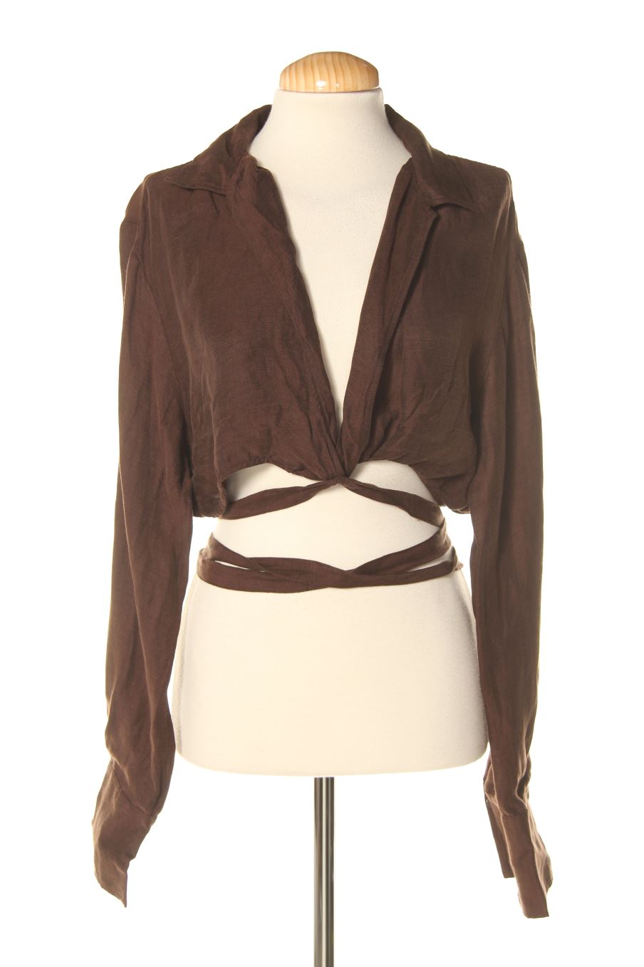 Blouse à manches longues & Other Stories de la taille 42, de couleur marron