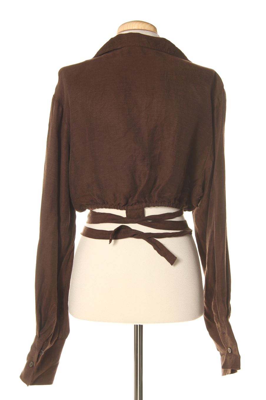 Blouse à manches longues & Other Stories de la taille 42, de couleur marron