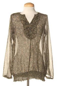 Blusa a maniche lunghe 38 BLANCHEPORTE, foto 1 di 2