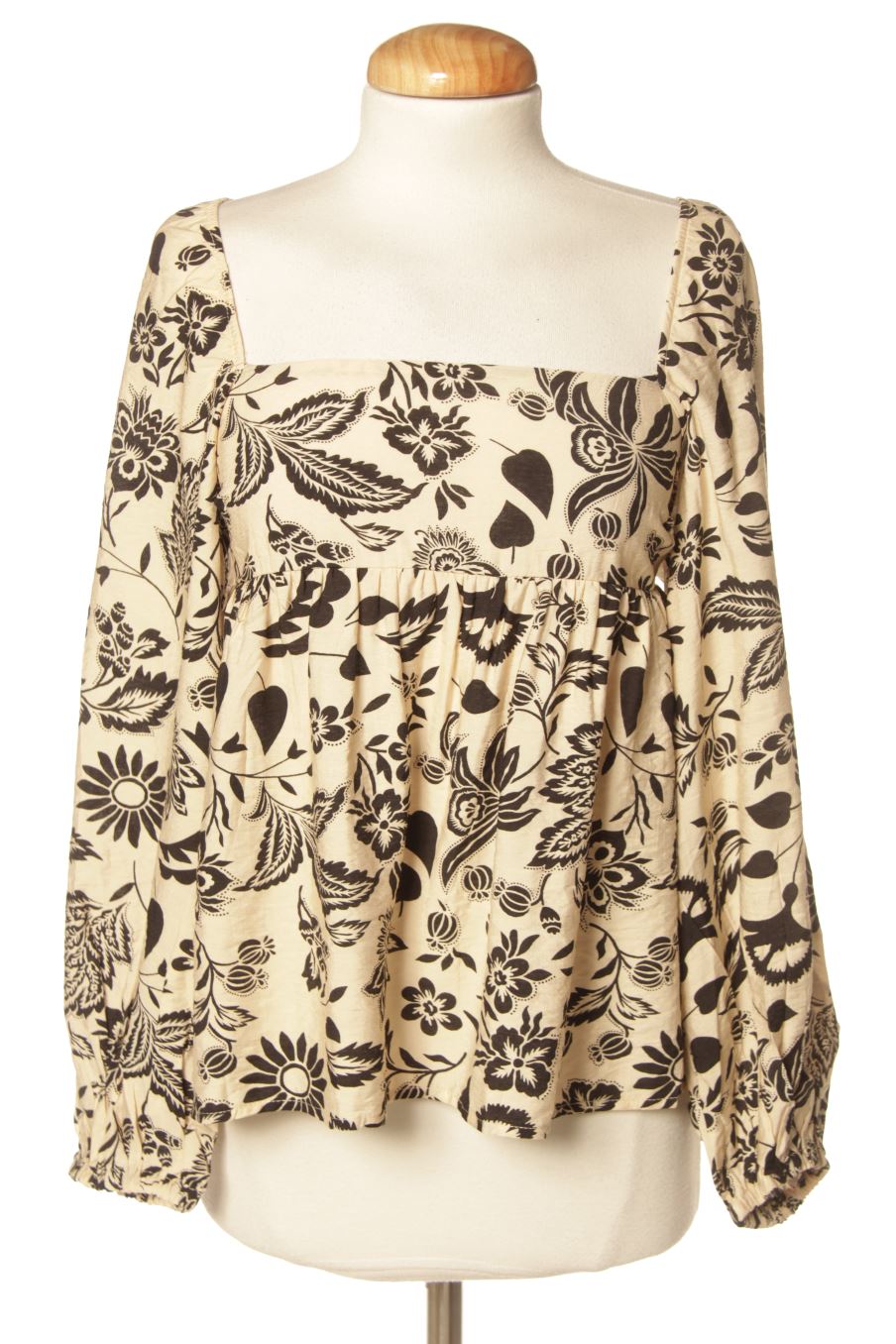 Blouse à manches longues Mango de la taille XS, de couleur imprimés