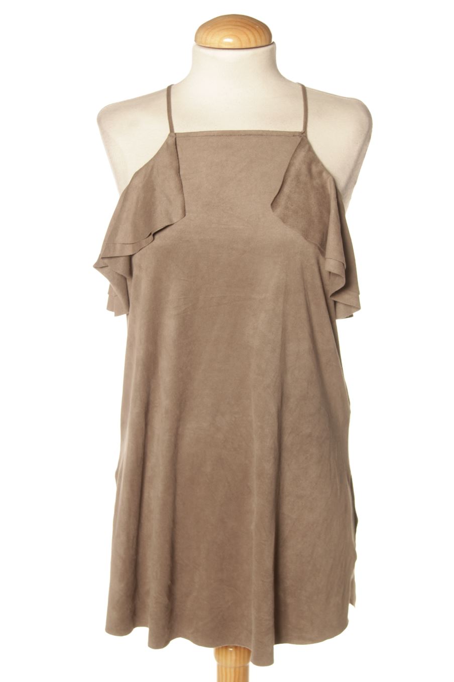 Top de Zara de la talla S, de color gris