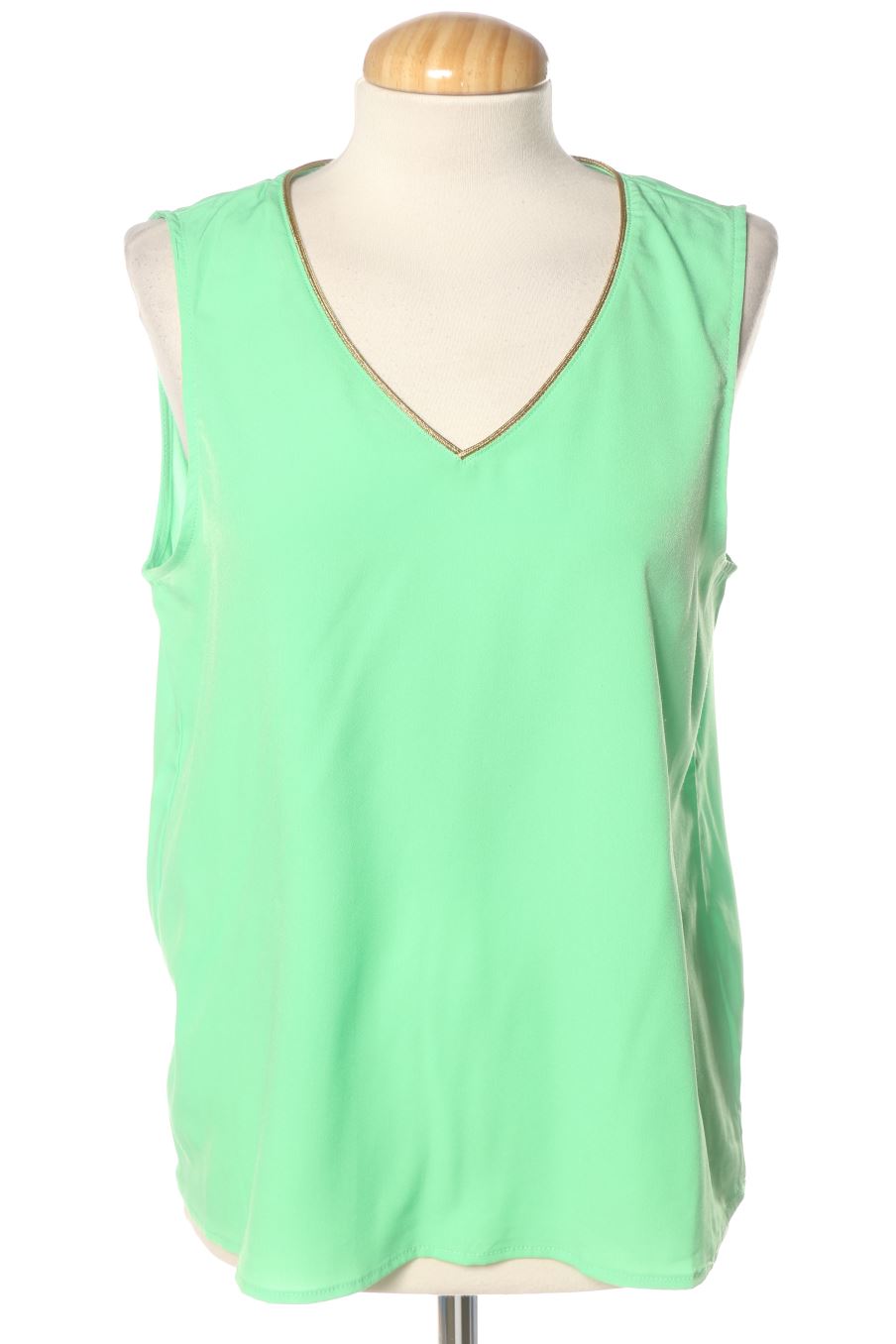 Blouse à manches courtes Only de la taille S, de couleur vert