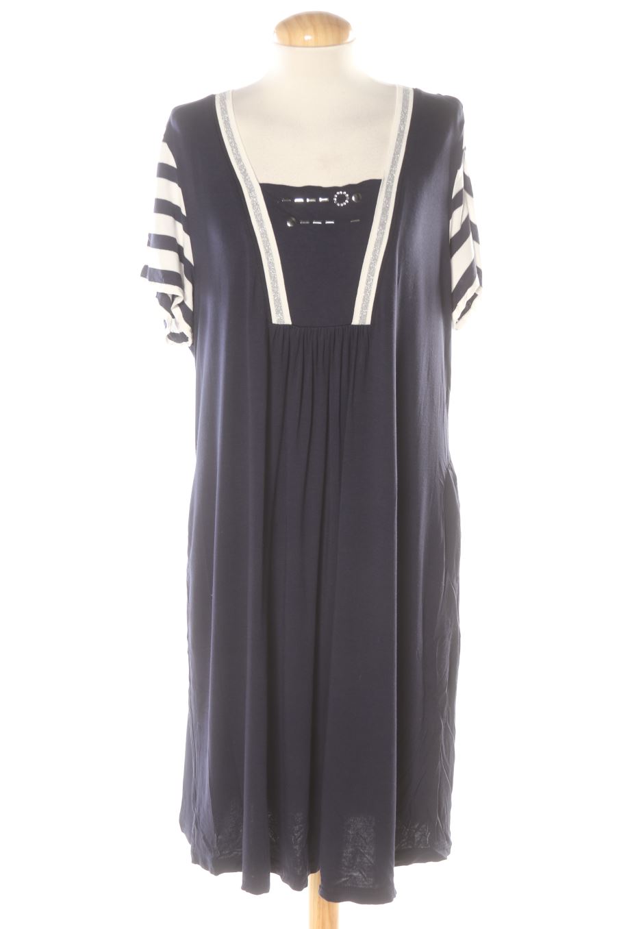 Robe casual Mitjans de la taille L, de couleur bleu marine