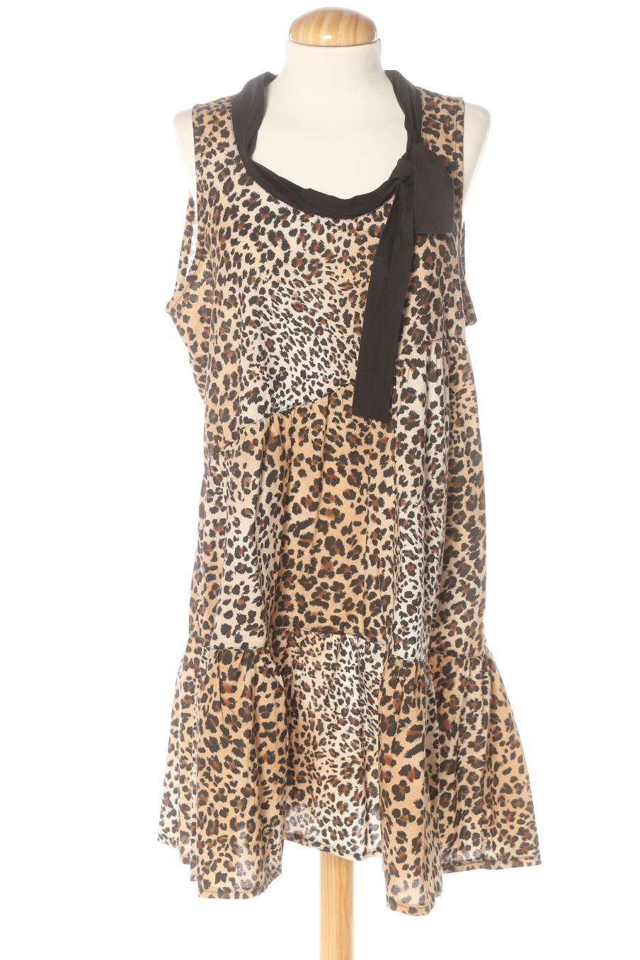 Einfaches Kleid von PERCENTIL Größe L, Farbe Animal print, für