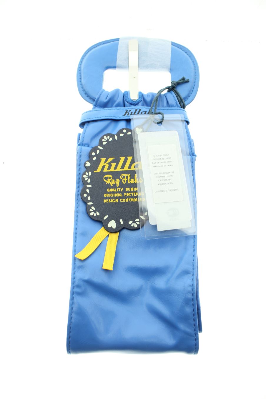 Cinturón de Killah de la talla S, de color azul de sintético