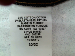 Jeans Gap de la taille 40, de couleur bleu de denim