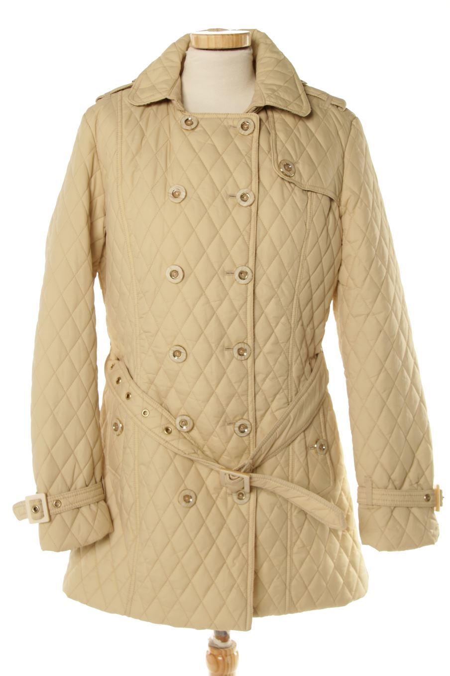 Gabardina de Roberto Verino de la talla M, de color beige