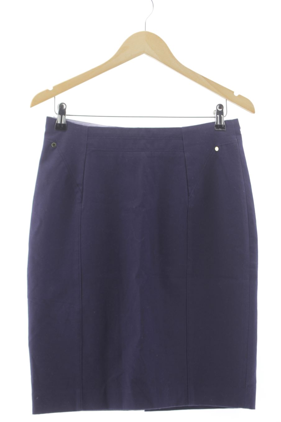 Jupe Cortefiel de la taille 40, de couleur bleu marine