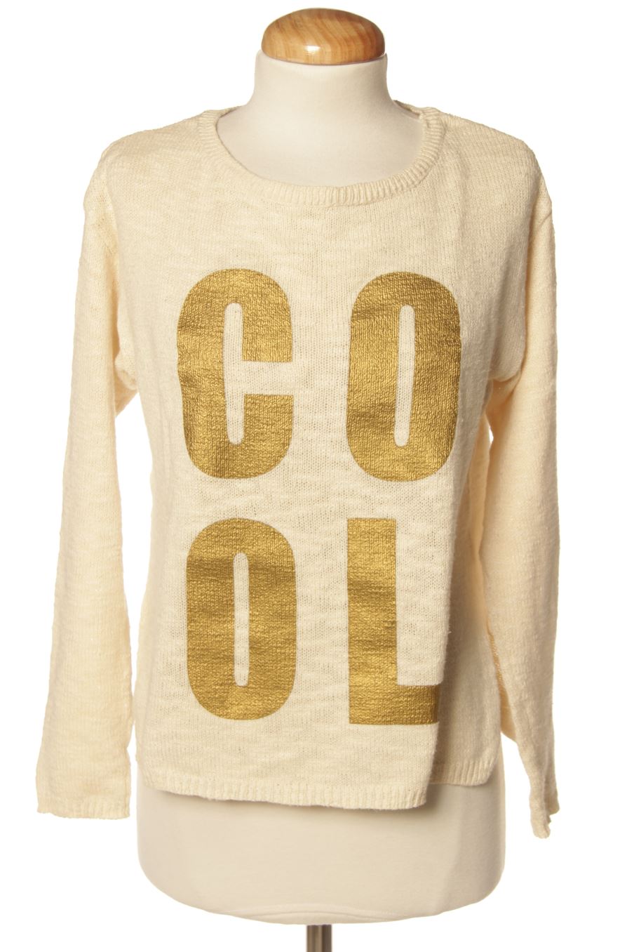 Pull Springfield de la taille XS, de couleur beige
