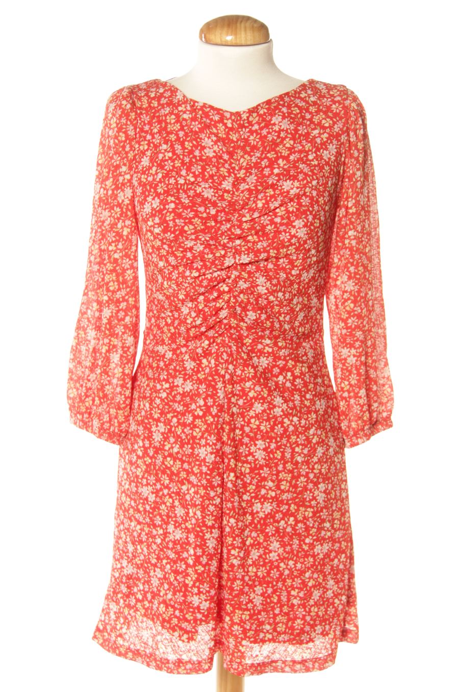 Robe casual Springfield de la taille M, de couleur fleurs