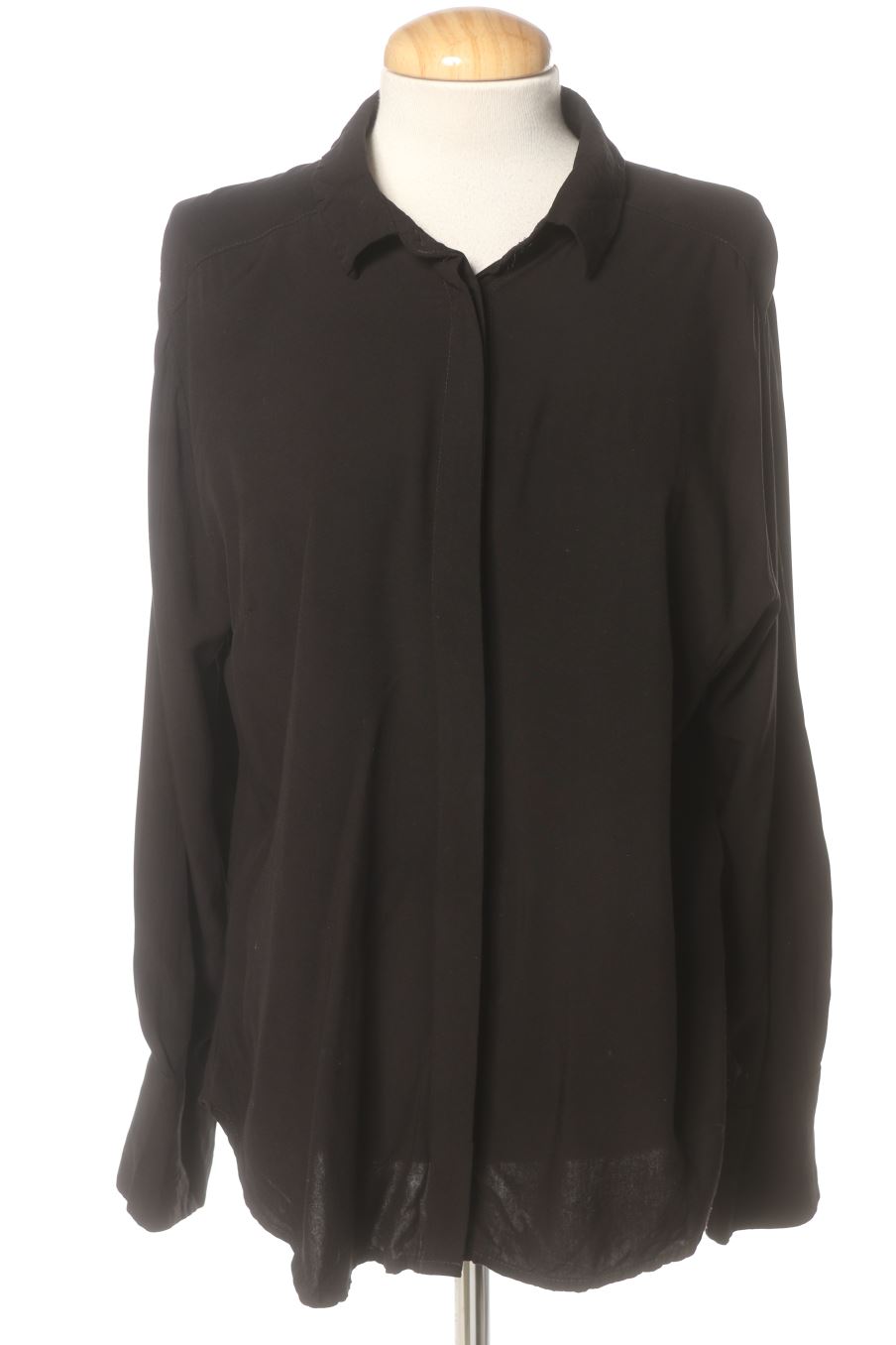 Hemd von Amisu Größe L, Farbe Schwarz, für