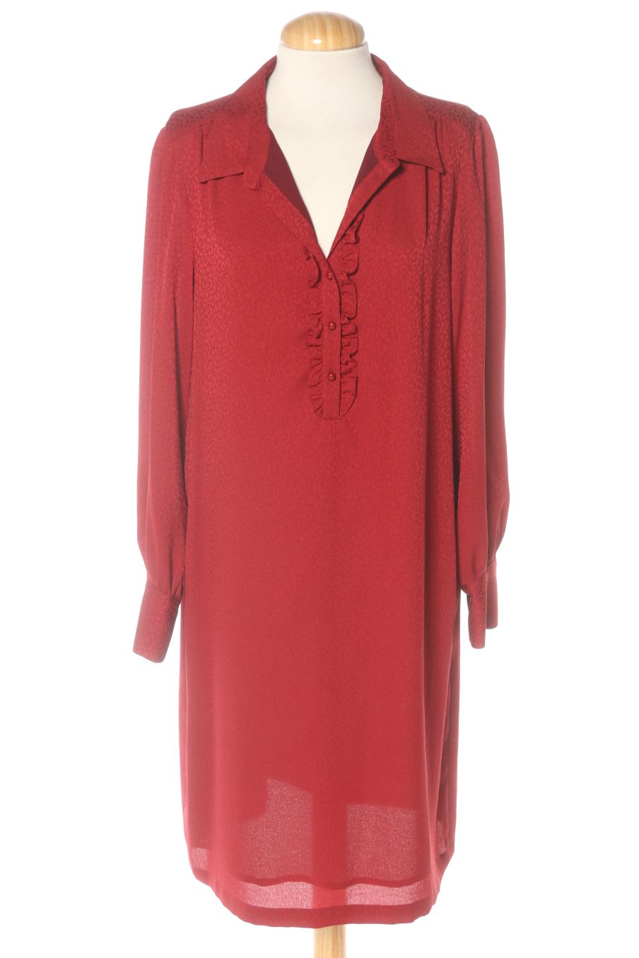 Vestido casual de Gerard Darel de la talla 42, de color rojo