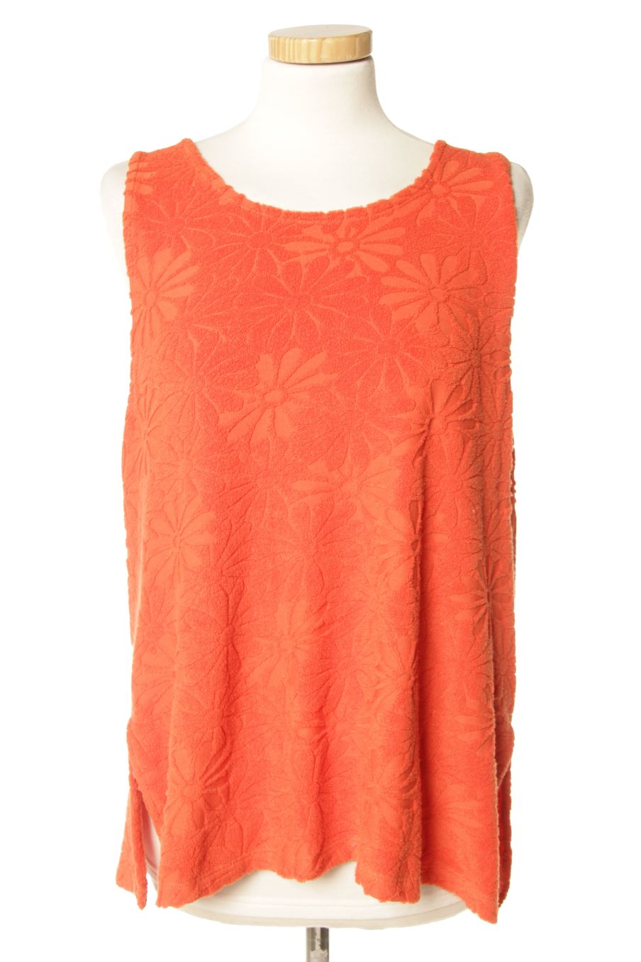 Top Promod de la taille XL, de couleur orange