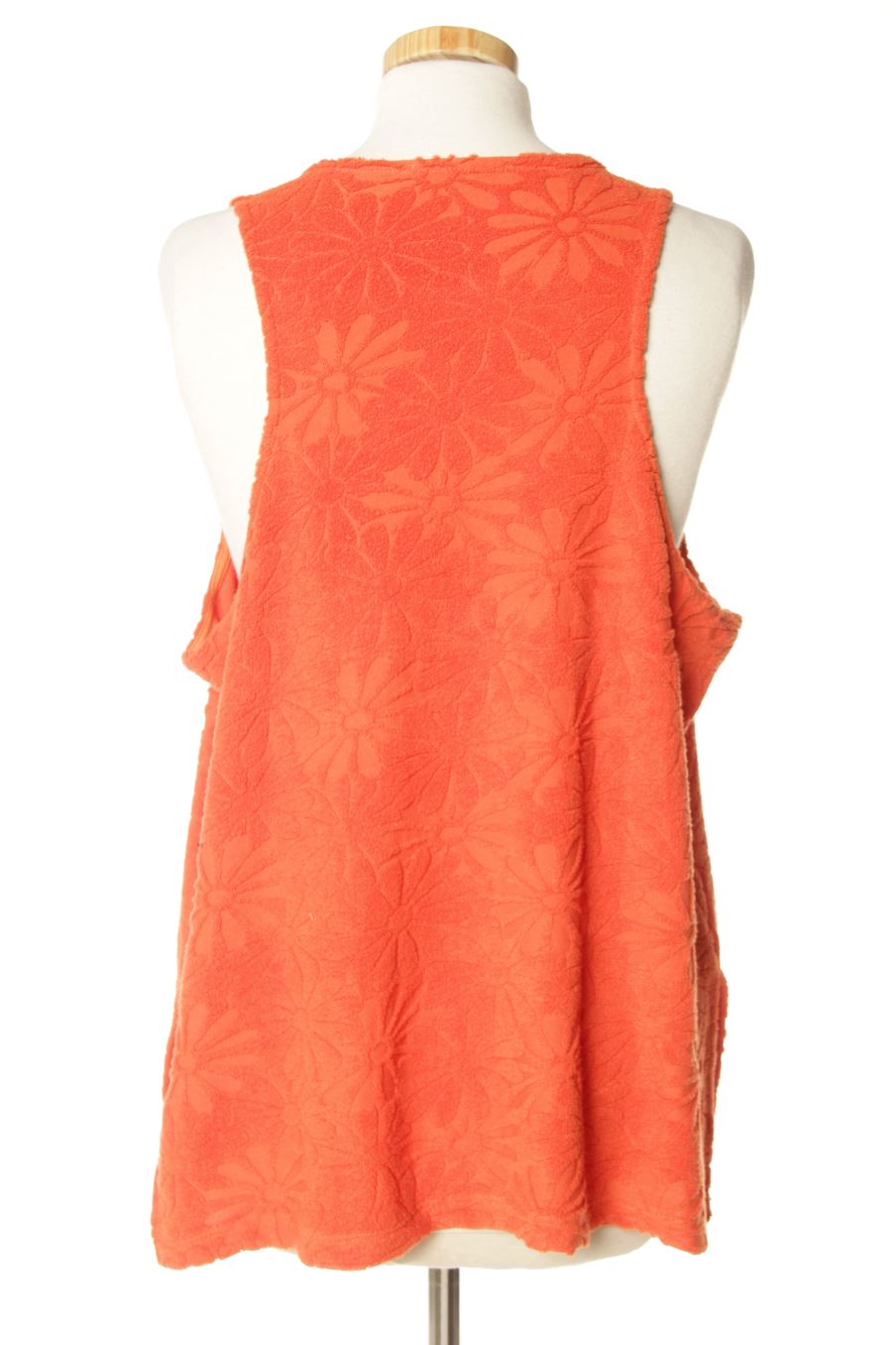 Top Promod de la taille XL, de couleur orange