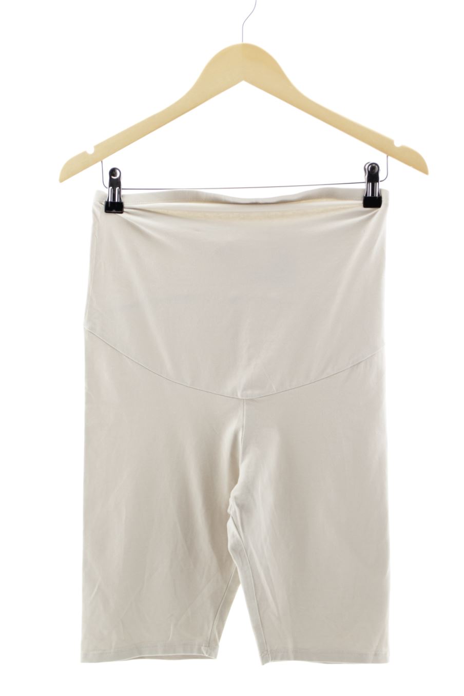 Short de sport H&M Premama de la taille M, de couleur beige de femmes enceintes