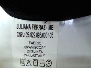 Pantalones cortos de DIVNI Sao Paulo de la talla S, de color negro