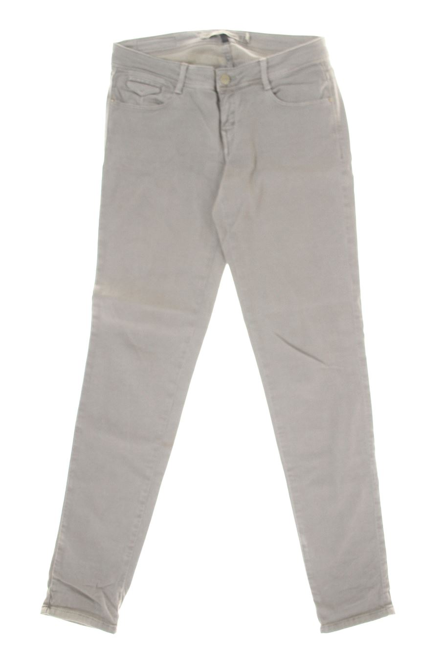 Jeans Zara de la taille 36, de couleur gris de denim