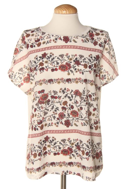 Blusa de manga corta