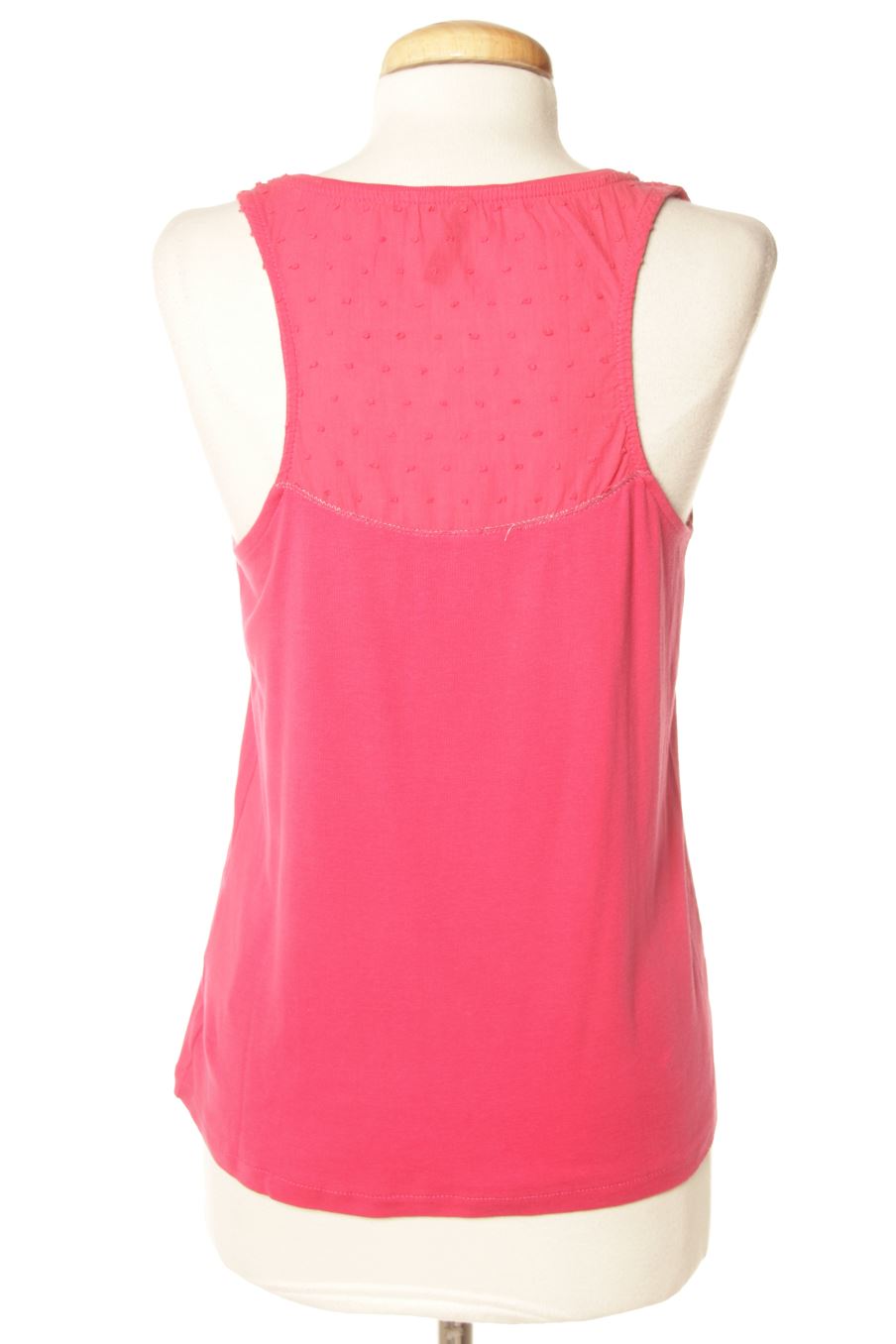 Camiseta sin mangas de Naf Naf de la talla L, de color rosa
